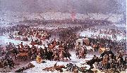 January Suchodolski The Grande Armee Crossing the Berezina. Spain oil painting artist